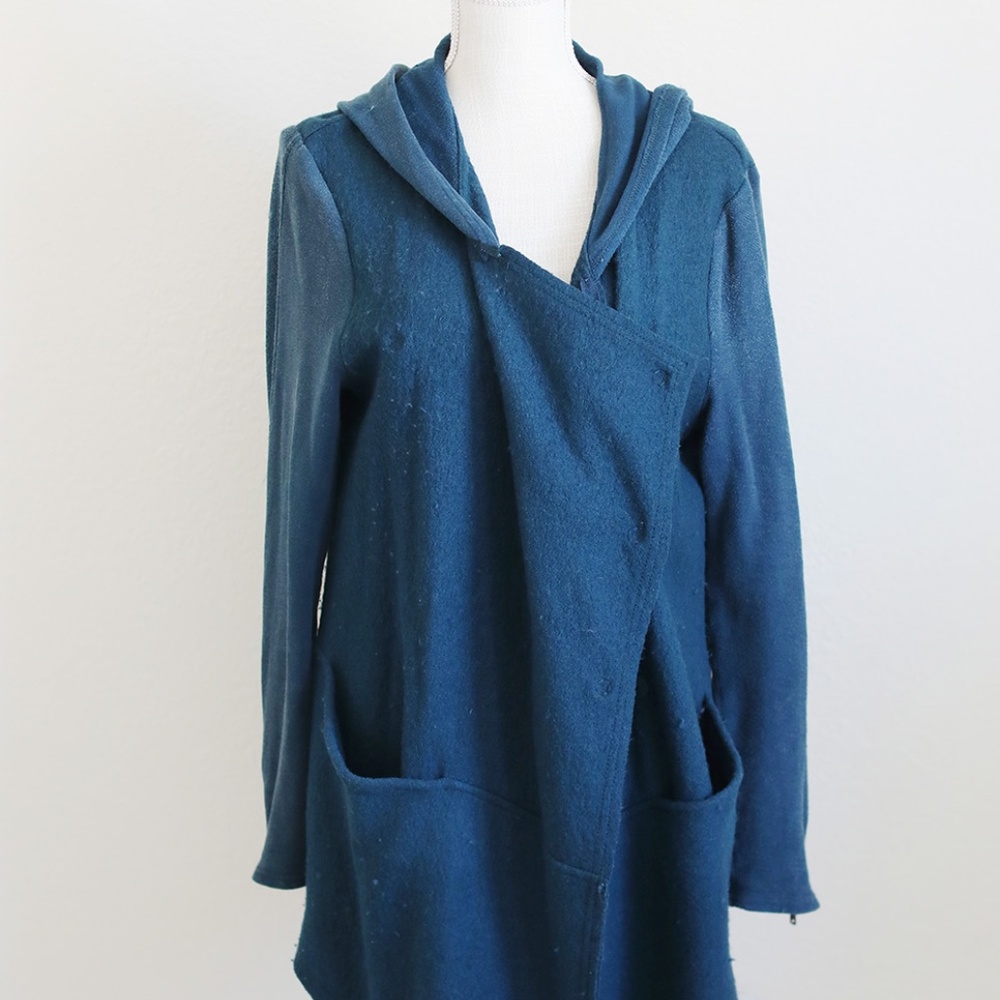 Free People Oversized Distressed Jacket